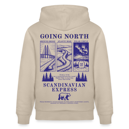 GOING NORTH - Hoodie - beige