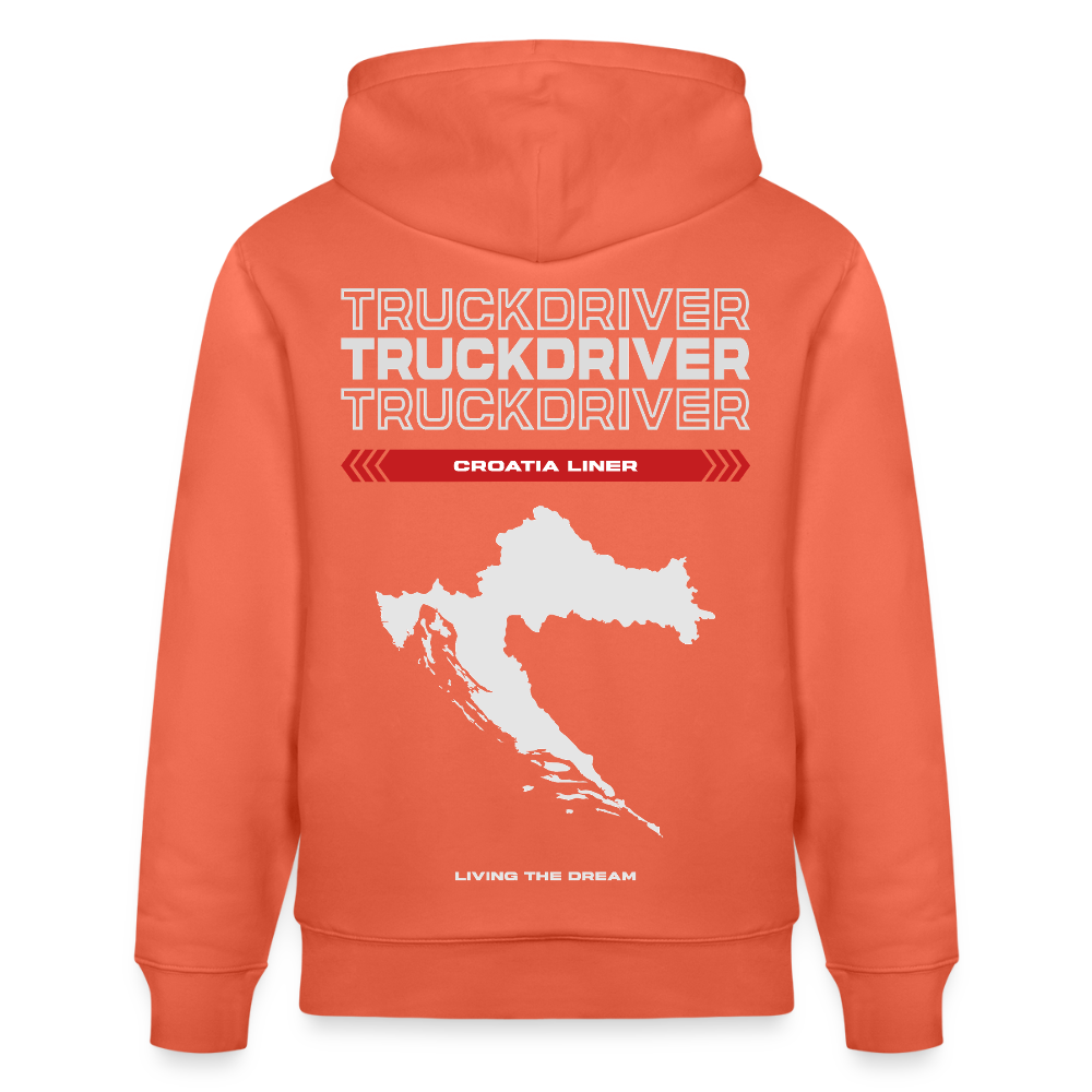 CROATIA Liner - Hoodie - light red