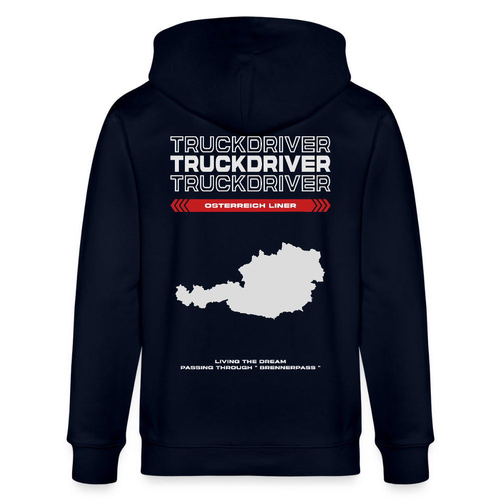 AUSTRIA Liner - Zipped Hoodie - navy