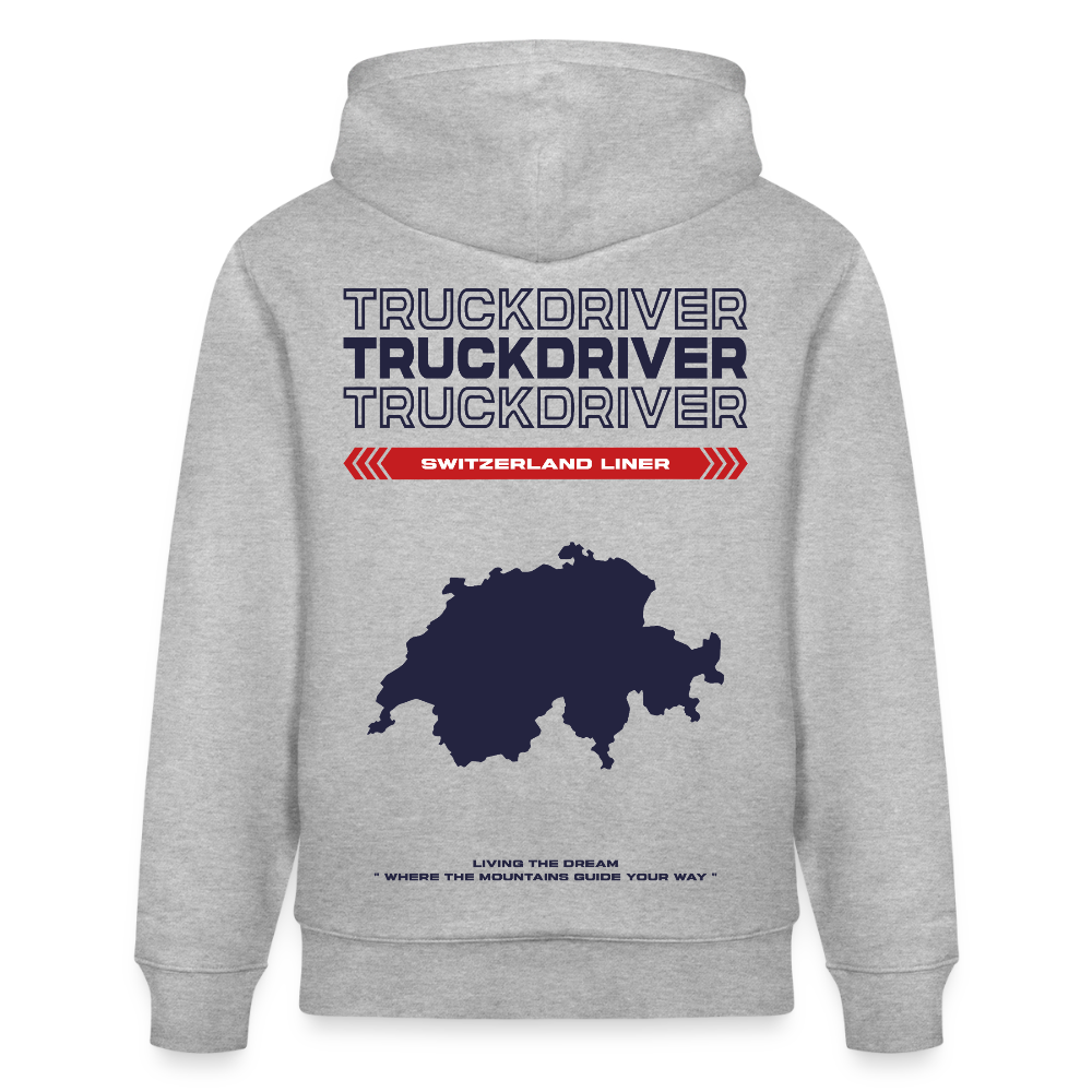SWITZERLAND Liner - Hoodie (more colors) - heather grey