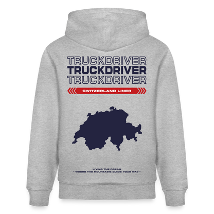 SWITZERLAND Liner - Hoodie (more colors) - heather grey