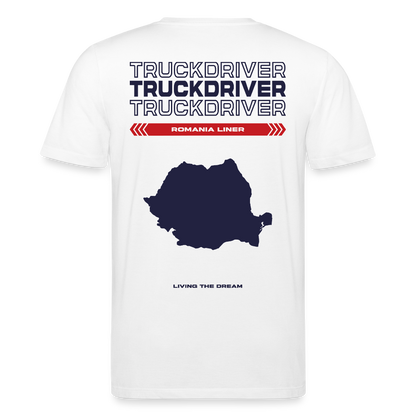 ROMANIA Liner - T-shirt (more colors) - white