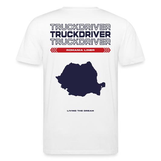 ROMANIA Liner - T-shirt (more colors) - white