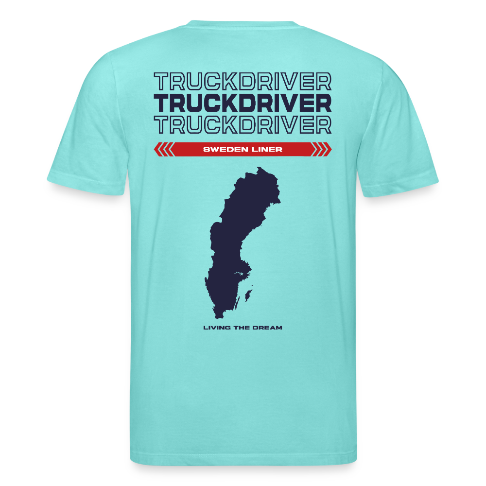 SWEDEN Liner - T-shirt (more colors) - pool blue