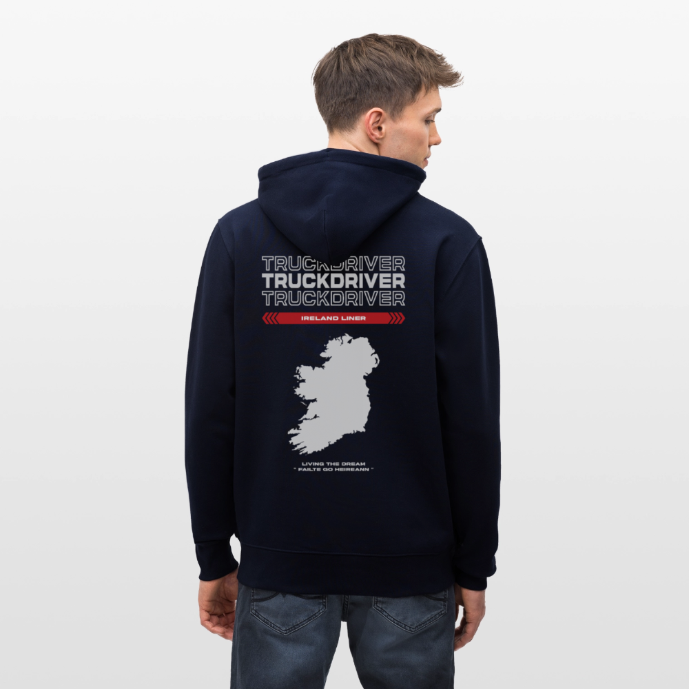 IRELAND Liner - Zipped Hoodie - navy