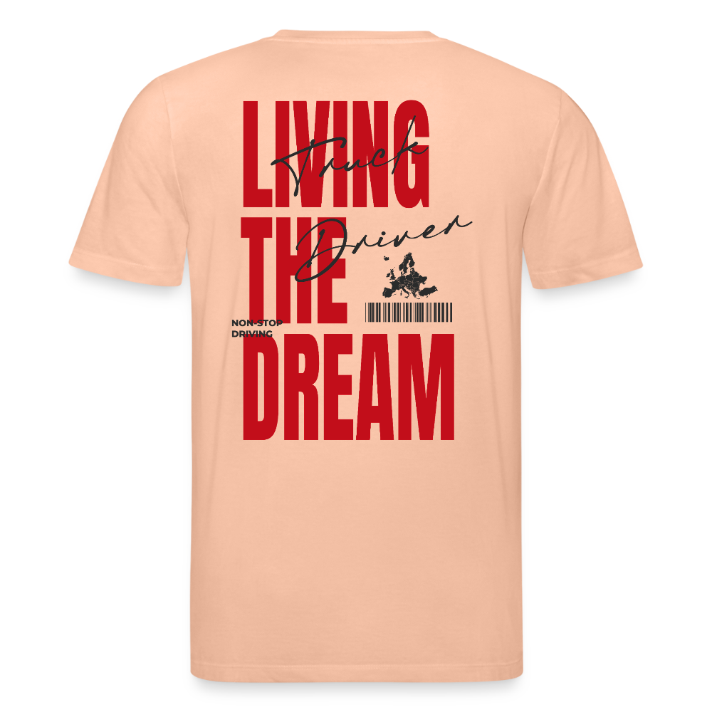 LIVING THE DREAM - T-shirt (more colors) - peach