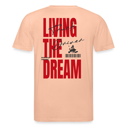 LIVING THE DREAM - T-shirt (more colors) - peach