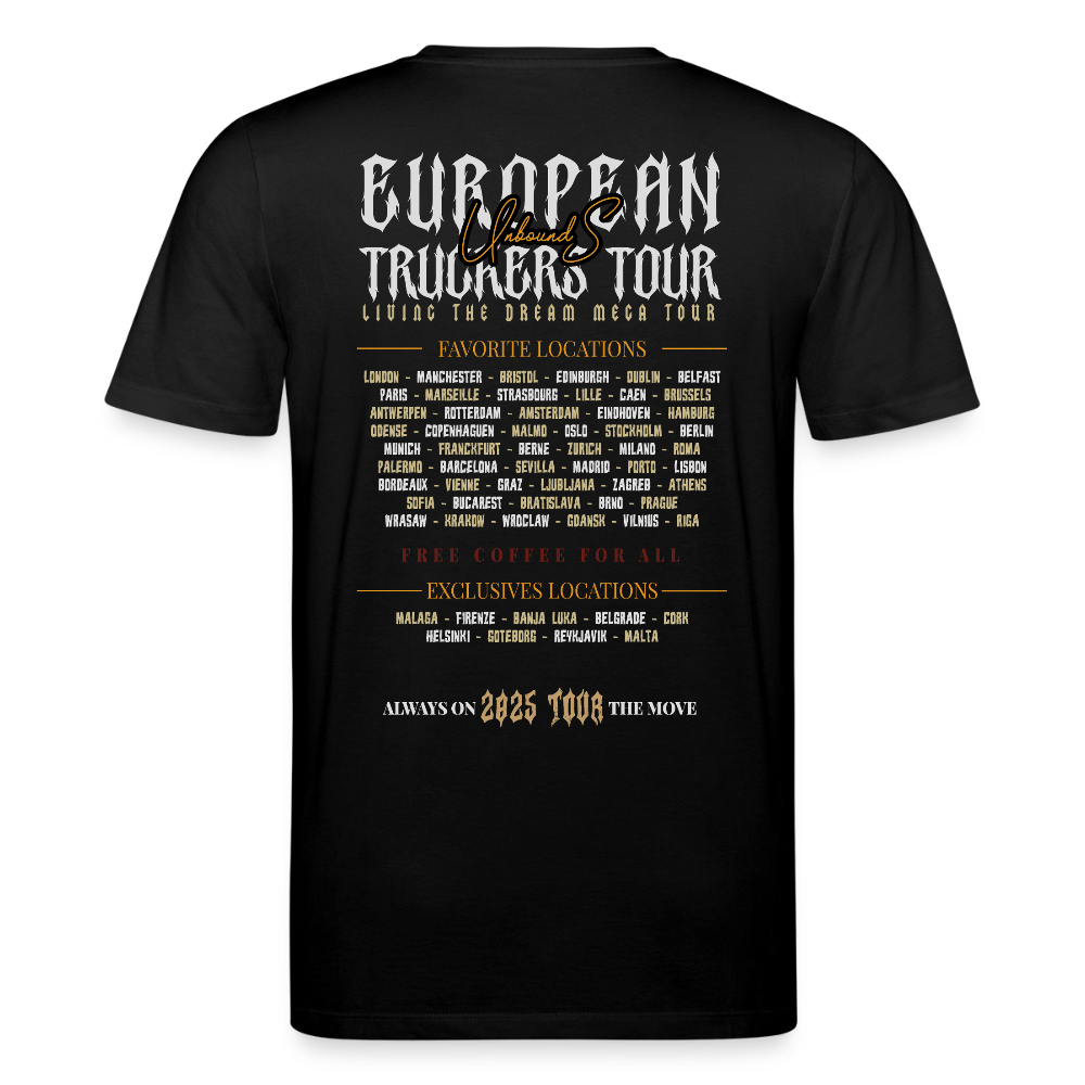 TRUCKER ON TOUR - T-shirt - black