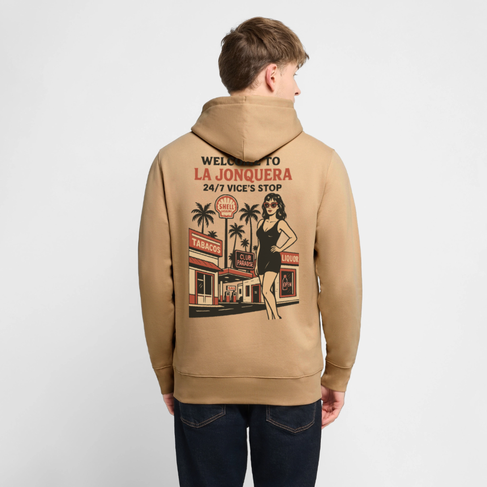 LA JONQUERA - Hoodie (more colors) - latte