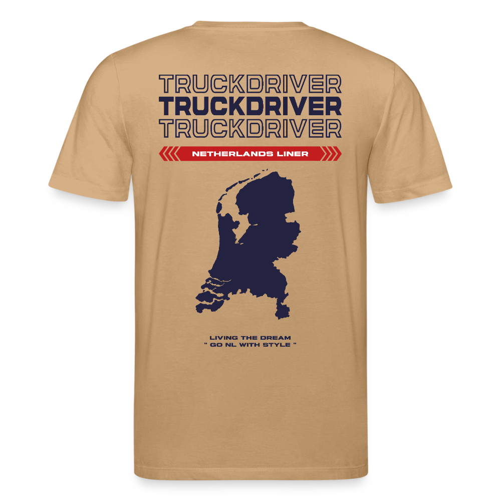 NETHERLANDS Liner - T-shirt (more colors) - caramel 