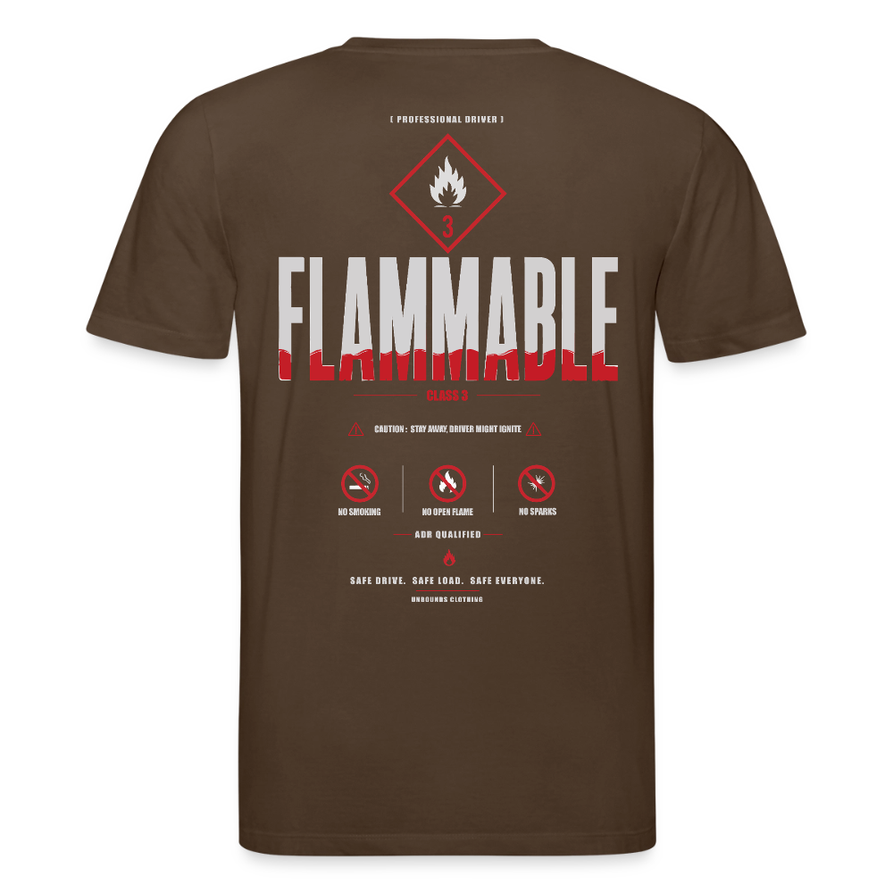 FLAMMABLE ADR - T-shirt V1 - mocha
