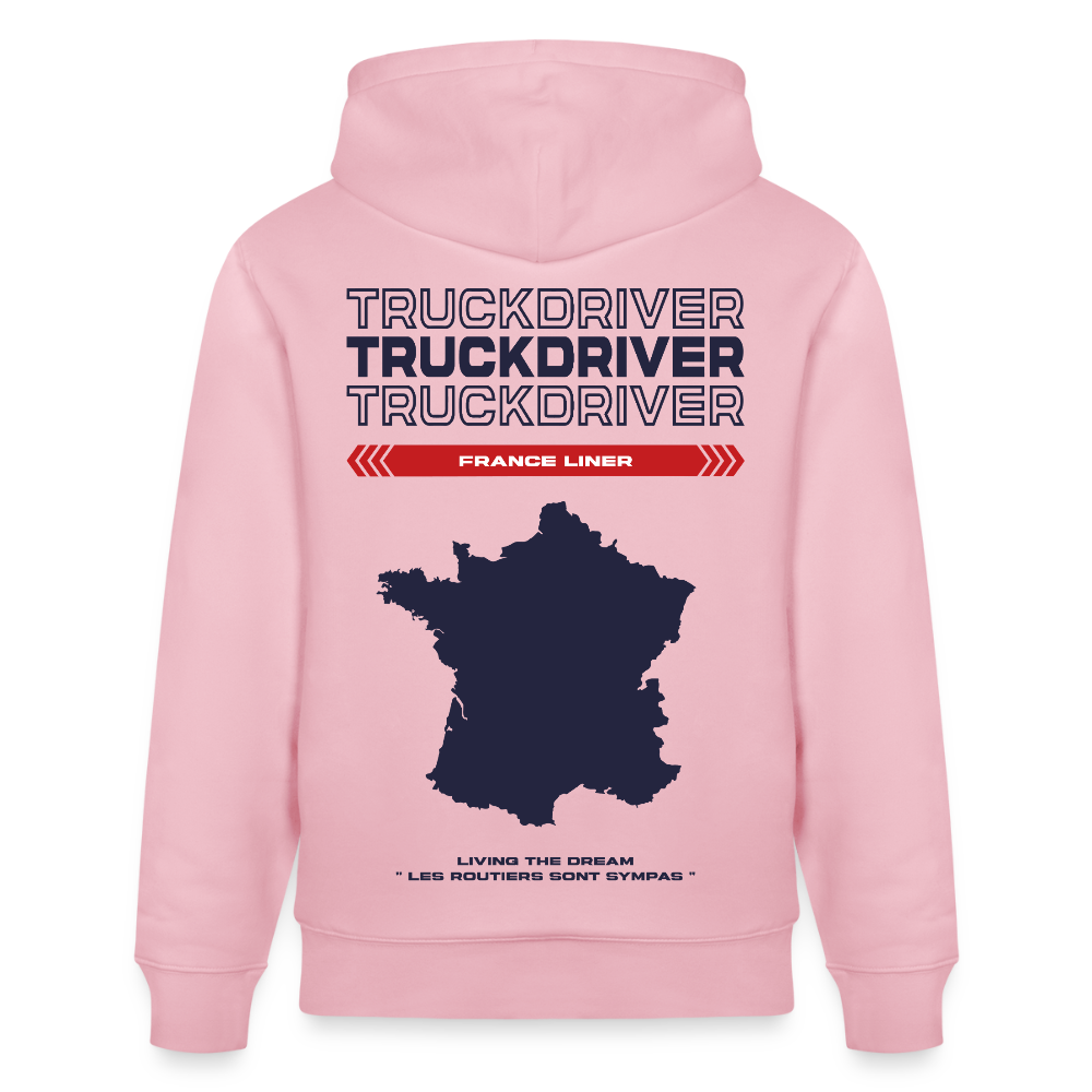 FRANCE Liner - Hoodie (more colors) - cotton pink