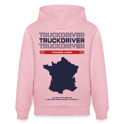 FRANCE Liner - Hoodie (more colors) - cotton pink