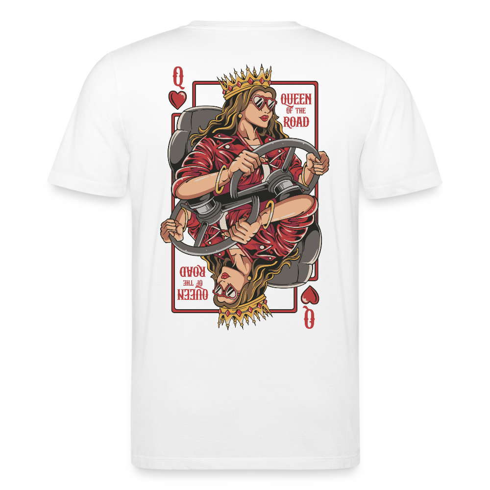 QUEEN OF THE ROAD - T-shirt - white