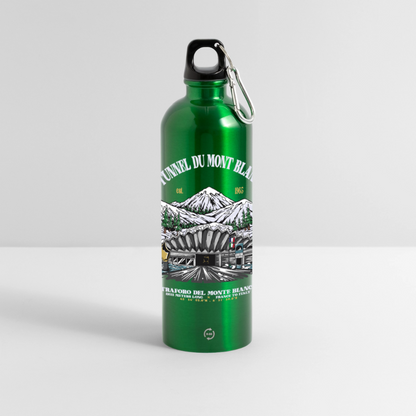 BEYOND MONT BLANC - METALLIC Water bottle 750ml - kelly green