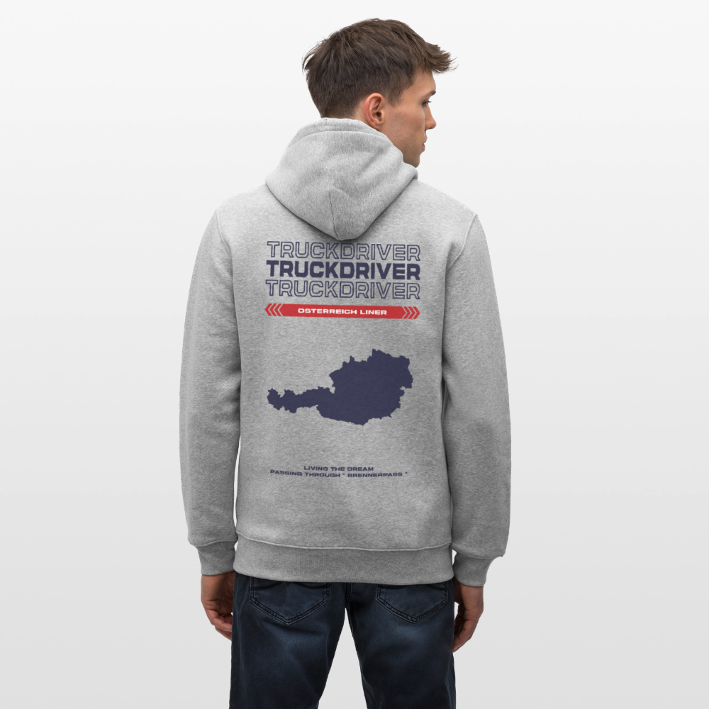 AUSTRIA Liner - Hoodie (more colors) - heather grey