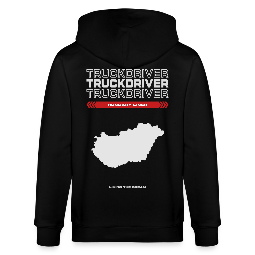 HUNGARY Liner - Zipped Hoodie - black