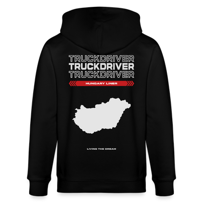 HUNGARY Liner - Zipped Hoodie - black