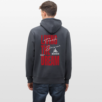 LIVING THE DREAM - Hoodie - indigo blue