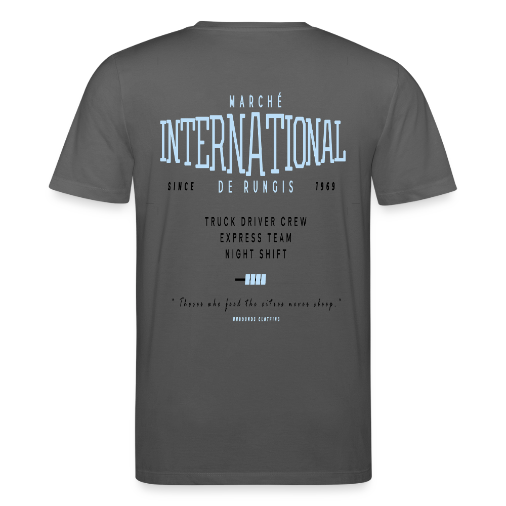 RUNGIS MARKET - T-shirt - anthracite