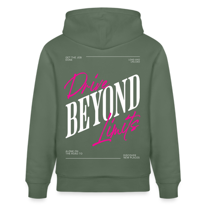 BEYOND LIMITS - Hoodie - cypress green