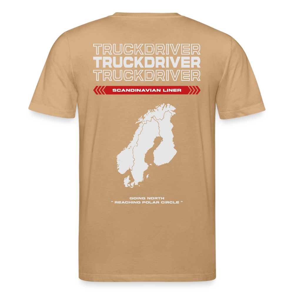 SCANDINAVIAN Liner - T-shirt - caramel 