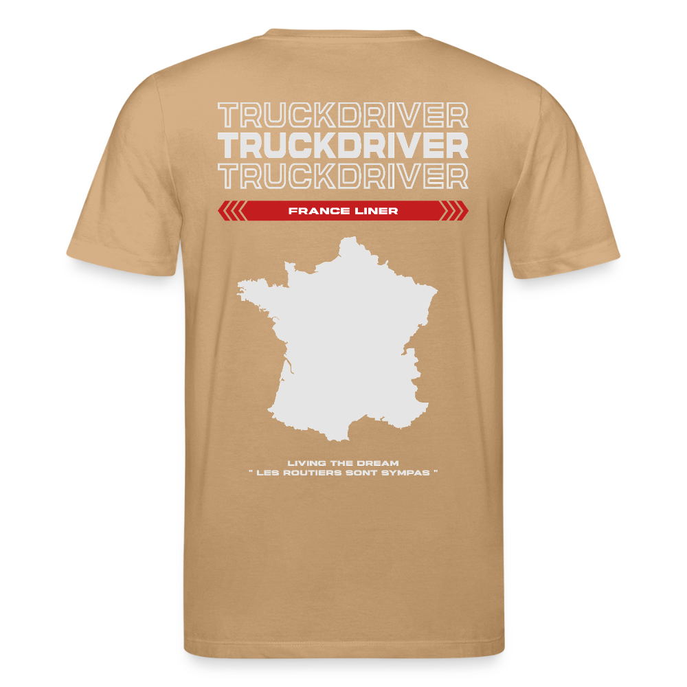 FRANCE Liner - T-shirt - caramel 