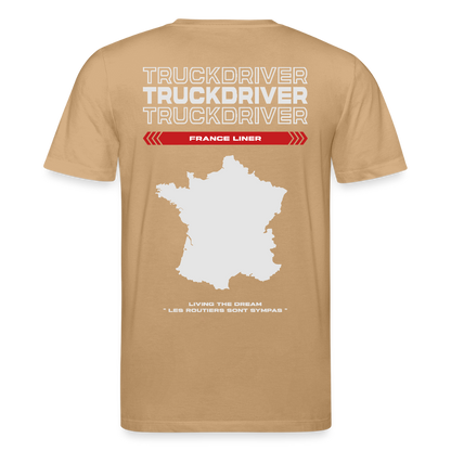 FRANCE Liner - T-shirt - caramel 