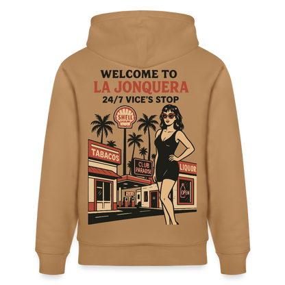 LA JONQUERA - Hoodie (more colors) - latte