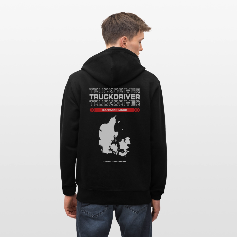 DANMARK Liner - Zipped Hoodie - black