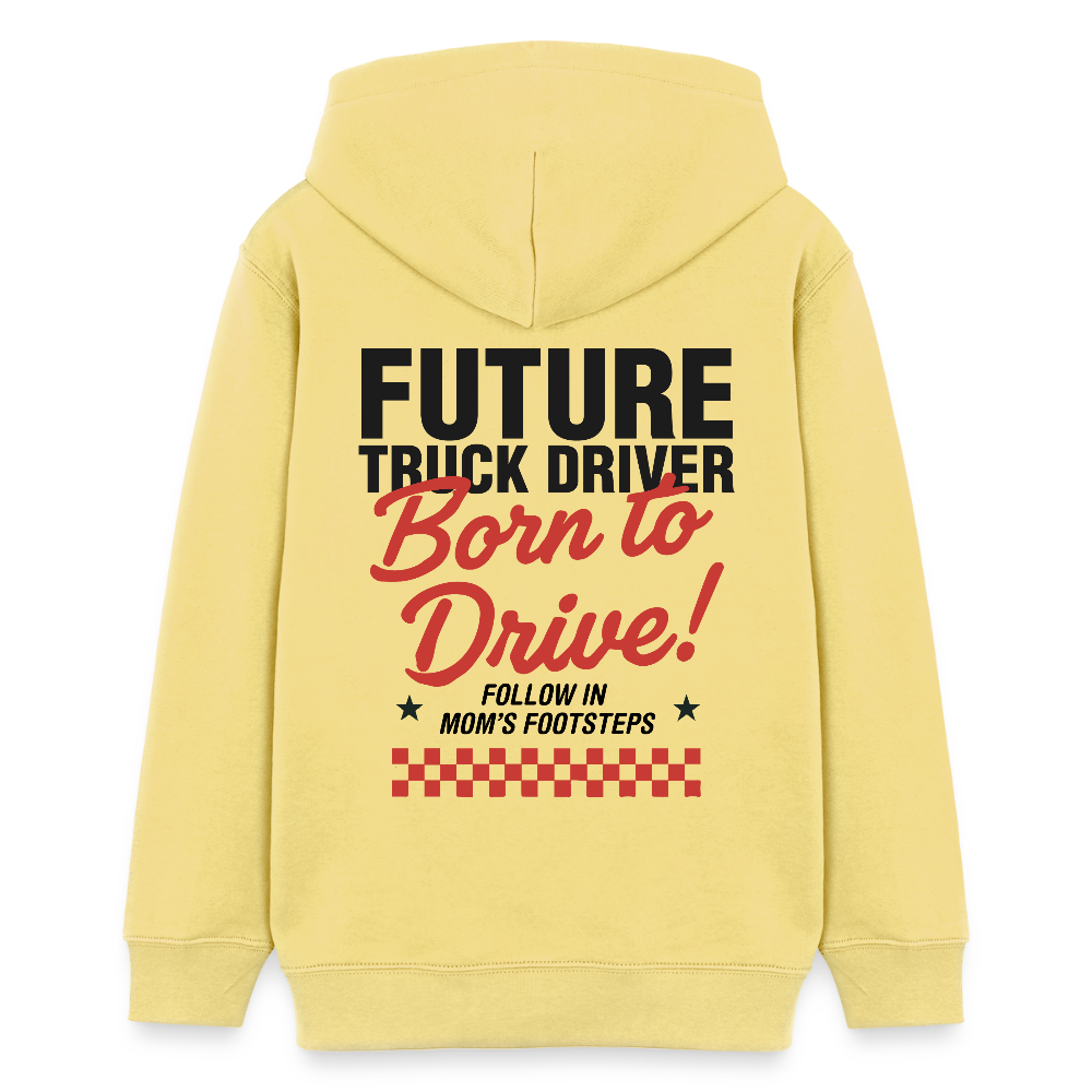 BORN TO DRIVE (MOM) - Teenagers Hoodie - viva yellow 