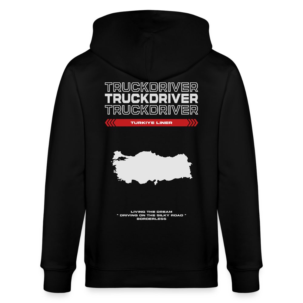 TURKIYE Liner - Zipped Hoodie - black