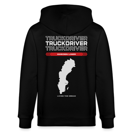 SWEDEN Liner - Zipped Hoodie - black