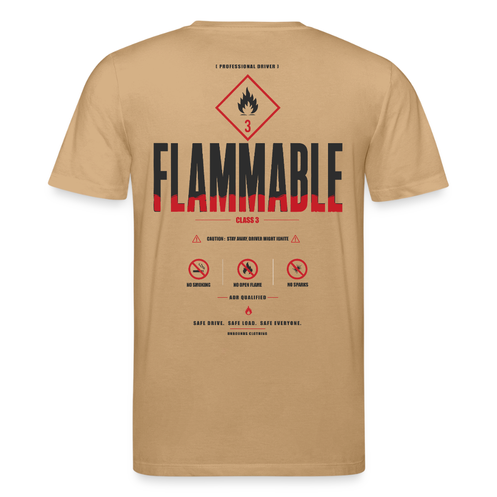 ADR FLAMMABLE V2 - T-Shirt - caramel 