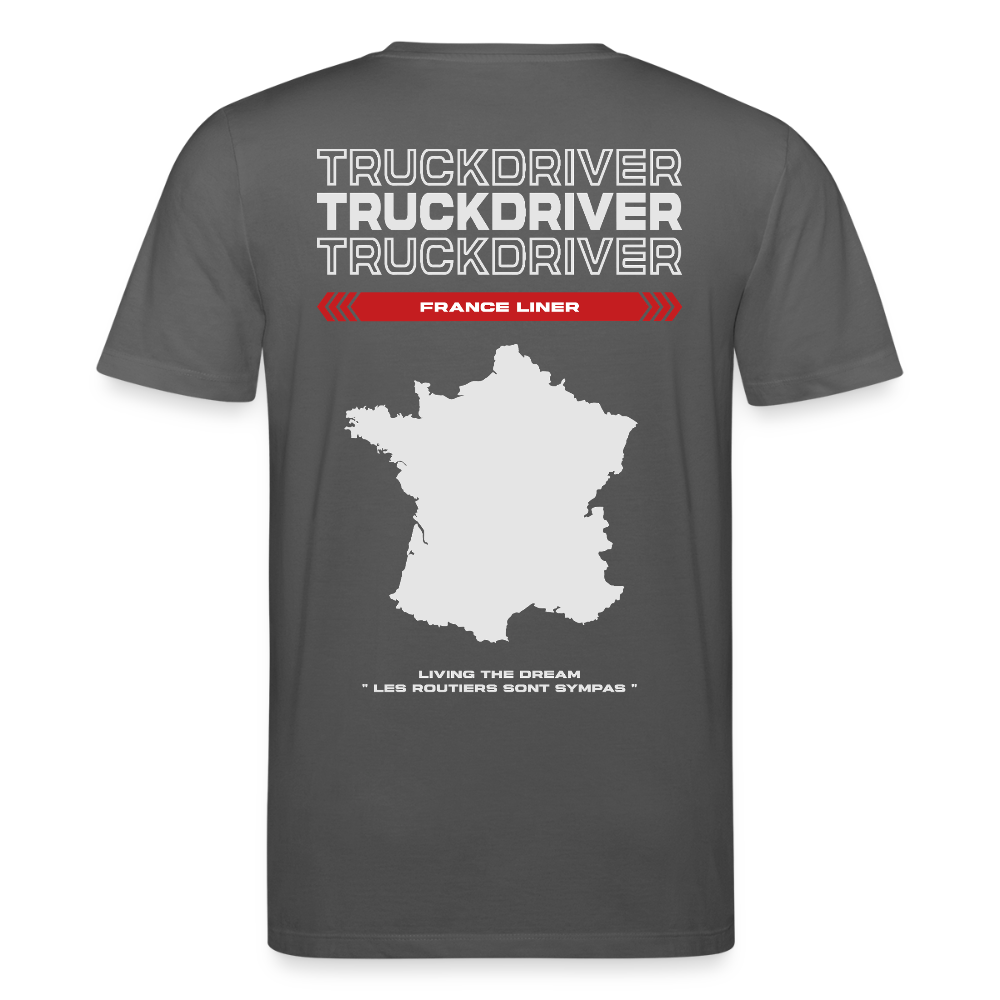 FRANCE Liner - T-shirt - anthracite