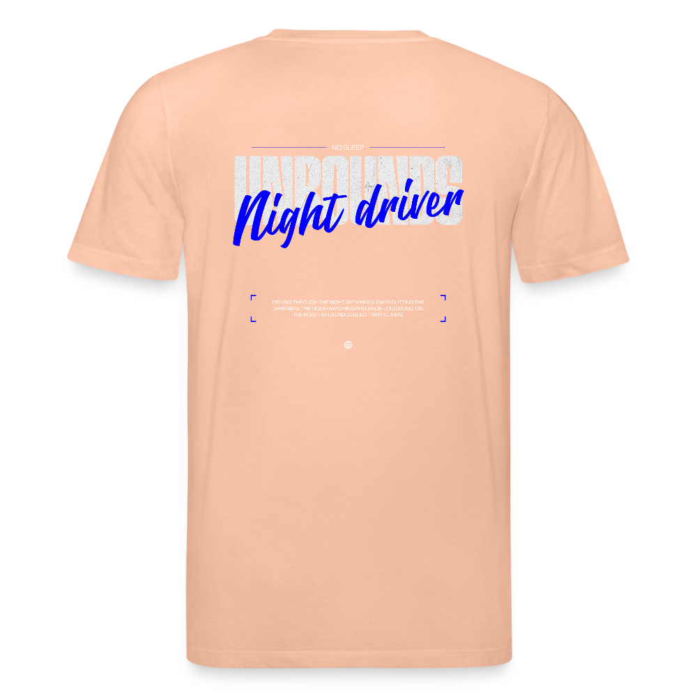 NIGHT DRIVER - T-shirt - peach