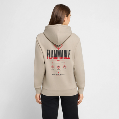 FLAMMABLE ADR V2 - Hoodie - beige