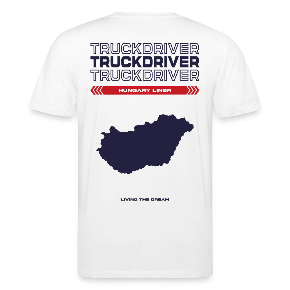 HUNGARY Liner - T-shirt (more colors) - white