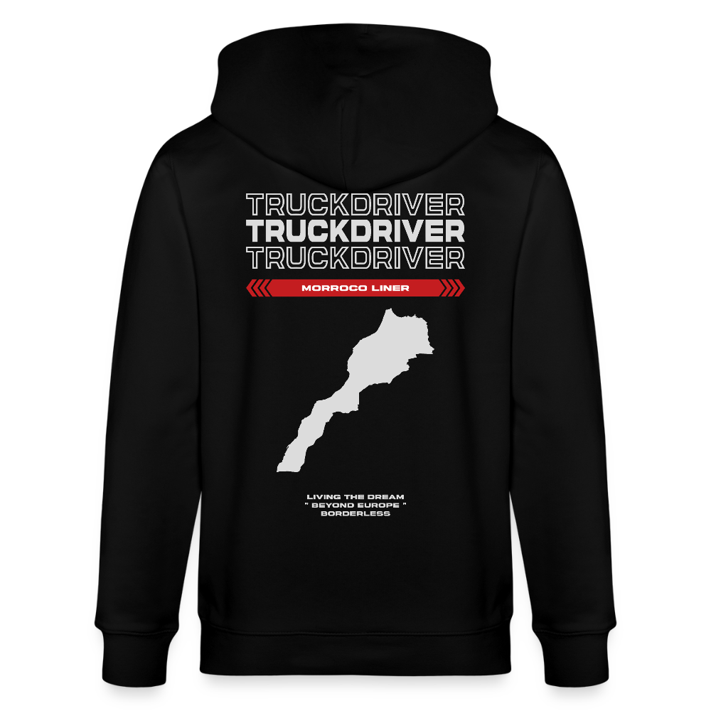 MORROCO Liner - Zipped Hoodie - black