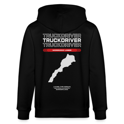 MORROCO Liner - Zipped Hoodie - black