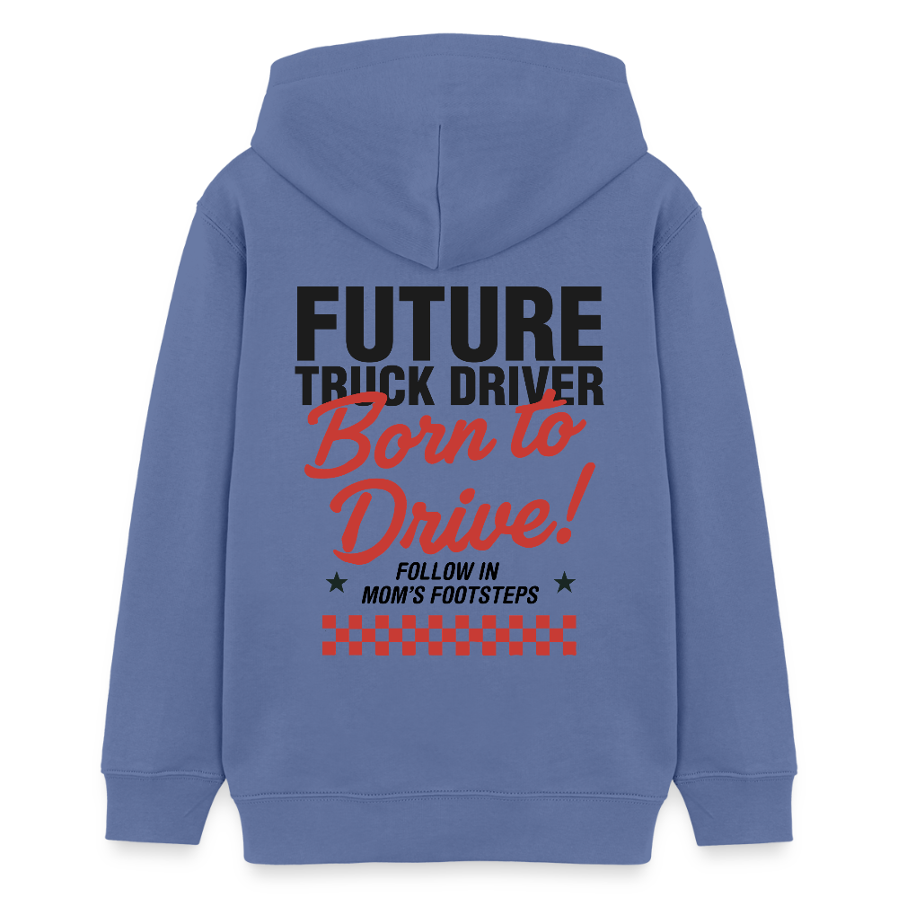 BORN TO DRIVE (MOM) - Teenagers Hoodie - bright blue