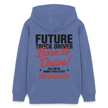 BORN TO DRIVE (MOM) - Teenagers Hoodie - bright blue