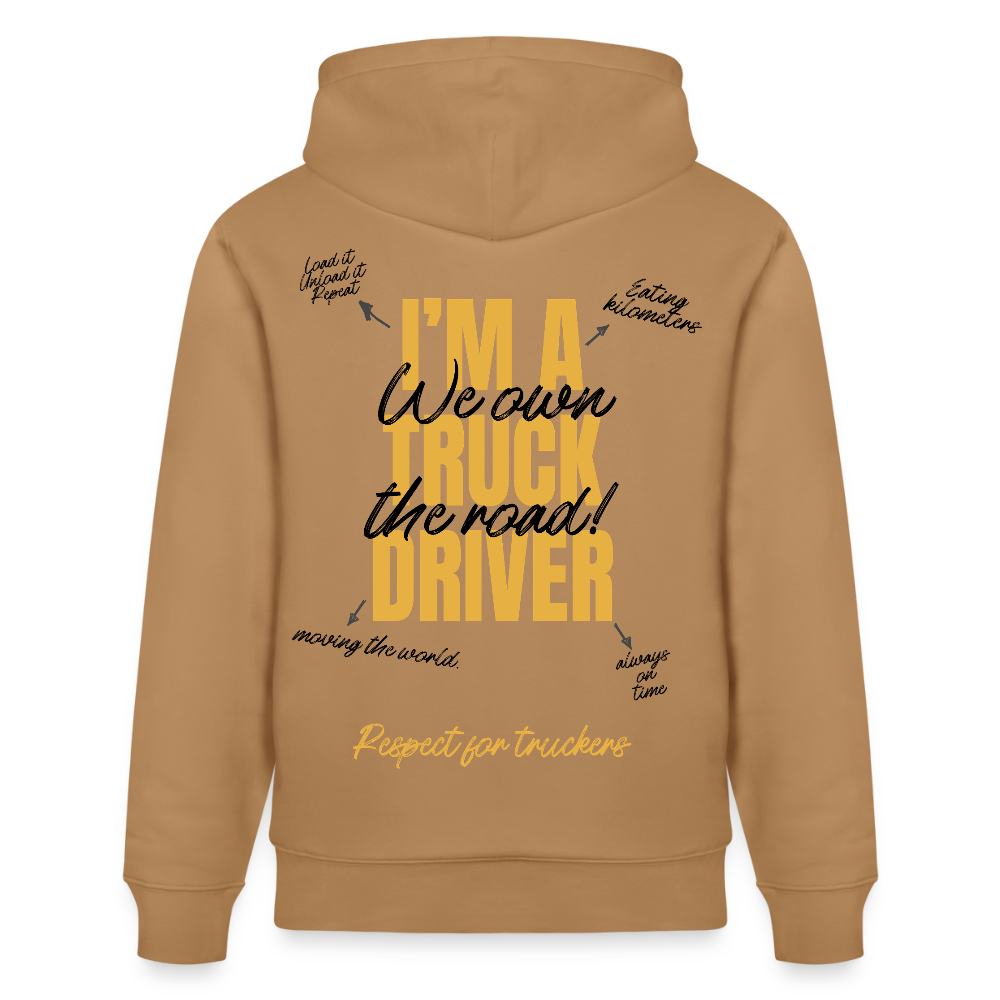 RESPECT TRUCKER - Hoodie - latte