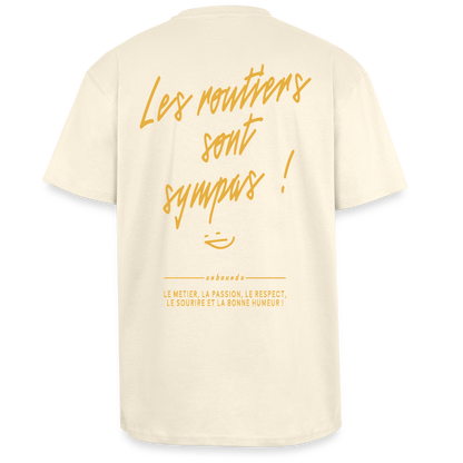 LES ROUTIERS SONT SYMPAS - T-shirt - creme