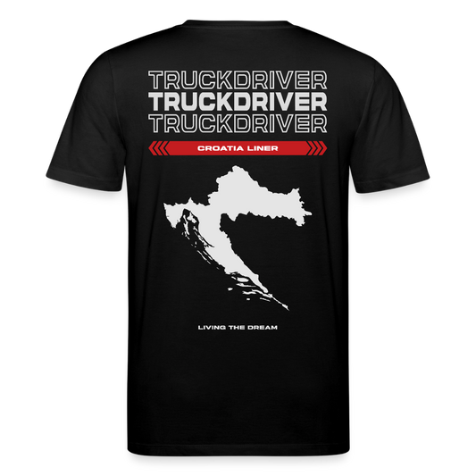 CROATIA Liner - T-shirt - black