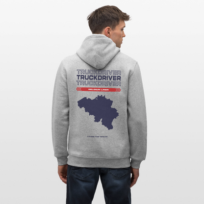 BELGIUM Liner - Hoodie (more colors) - heather grey