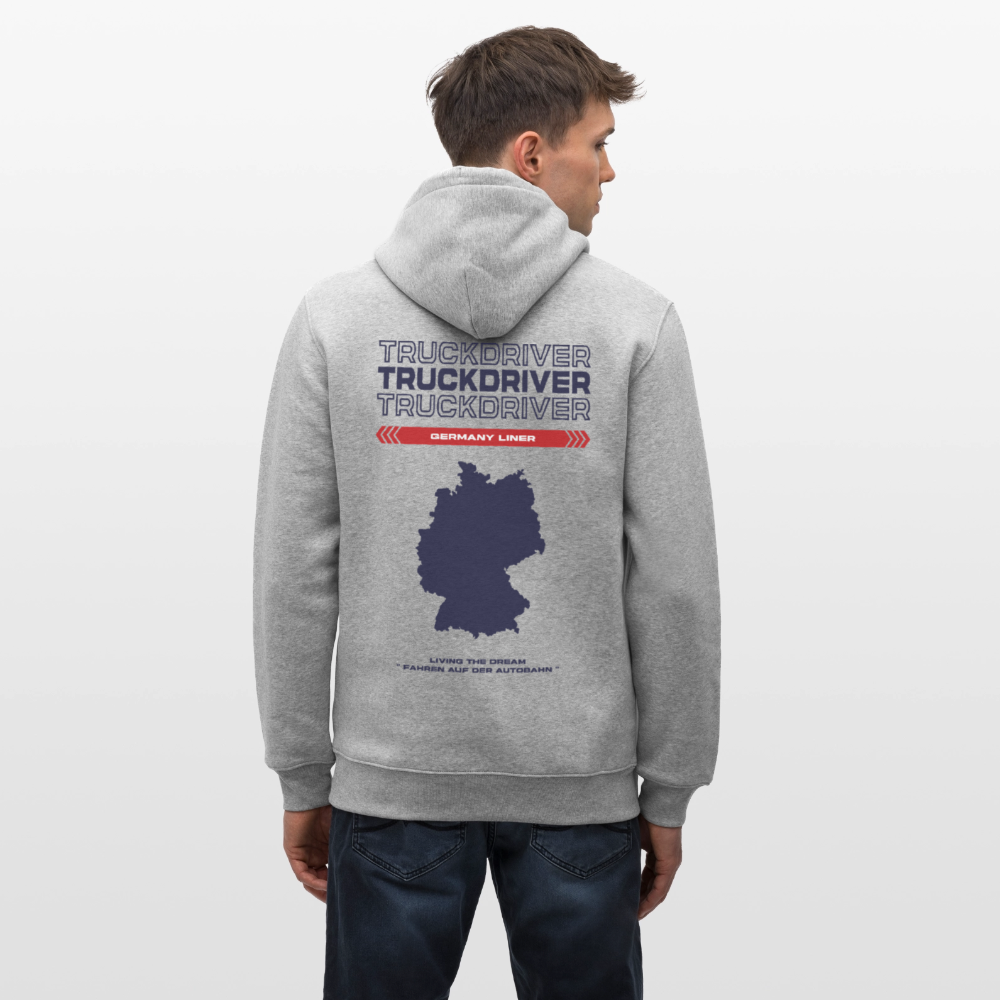 GERMANY Liner - Hoodie (more colors) - heather grey