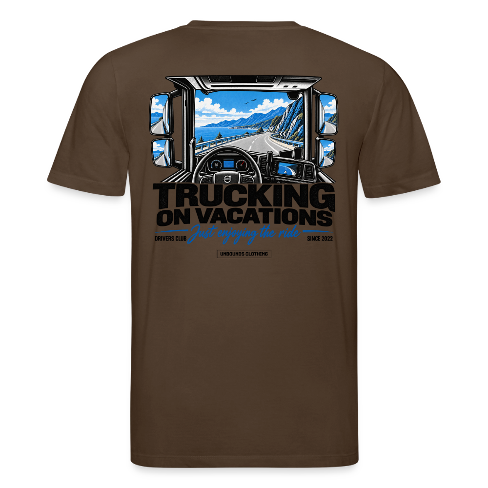 TRUCKING ON VACATIONS - T-shirt - mocha