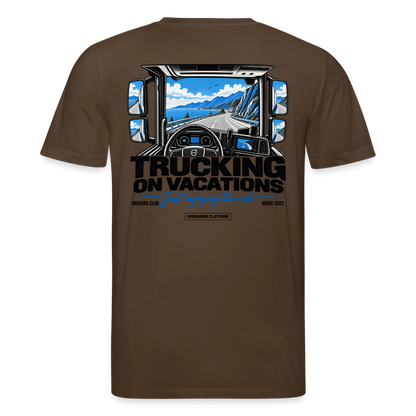 TRUCKING ON VACATIONS - T-shirt - mocha