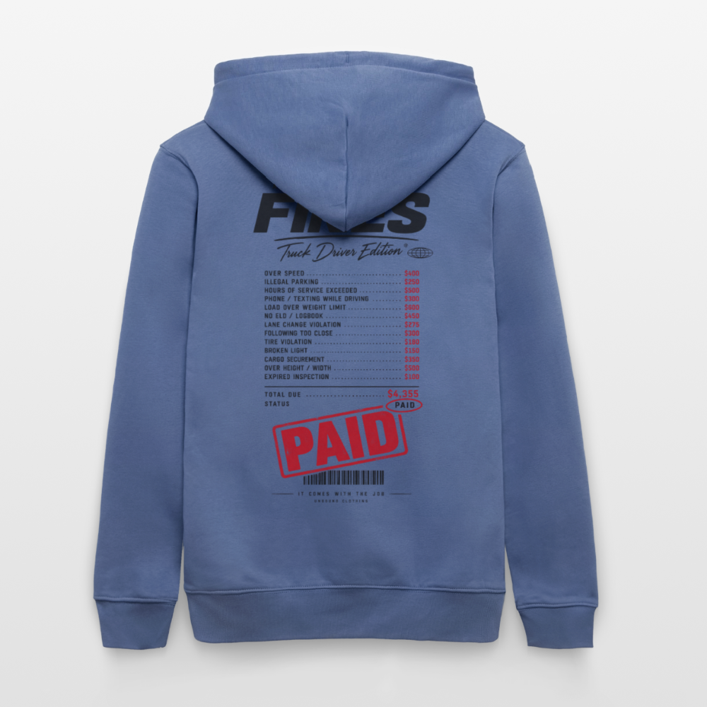 FINES COLLECTOR - Hoodie - bright blue